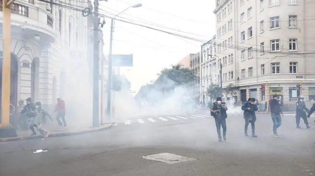 Protestas en Cercado de Lima