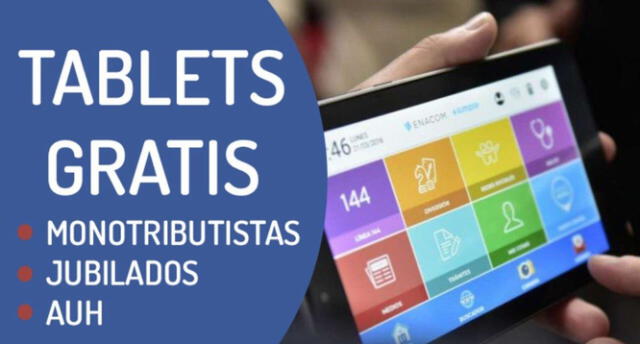 Tablet gratis: para quiénes son los dispositivos que repartirá el Gobierno argentino