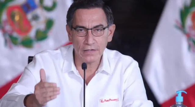 Martín Vizcarra ofreció conferencia de prensa este miércoles 24 de junio | Foto: Andina