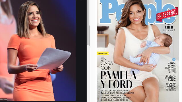 Peruana Pamela Silva tras dar a luz es portada de People en Español