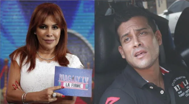 Karla Tarazona aseguró en programa de Magaly Medina que sus hijos llaman papá a Christian Domínguez.