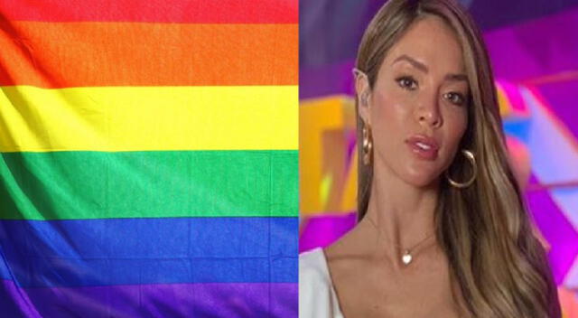 Sheyla Rojas se suma la celebración del Mes del Orgullo Gay.