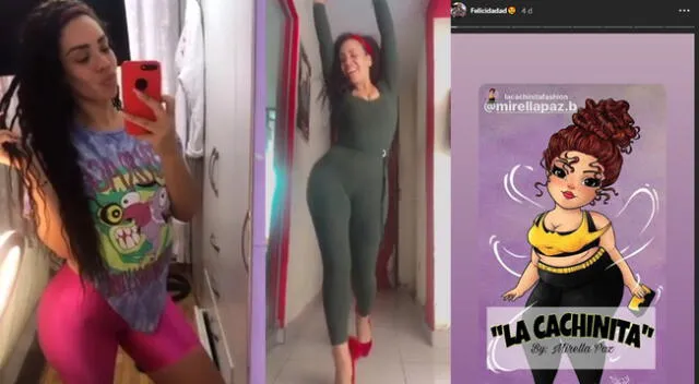 Mirella Paz tras conseguir esbelta figura vende su ropa de talla grande [VIDEO]