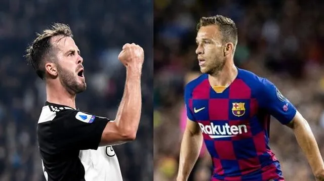 Barcelona y Juventus cambiaron figuritas en el mediocampo