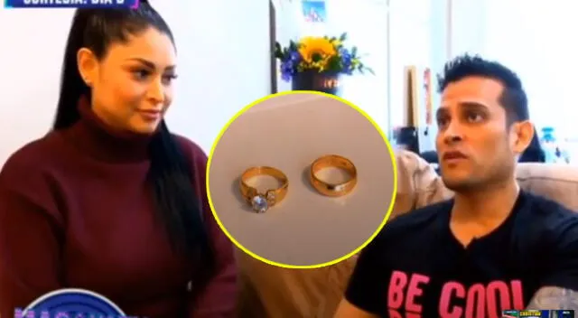 Christian Domínguez ya tenía los anillos de compromiso comprados.