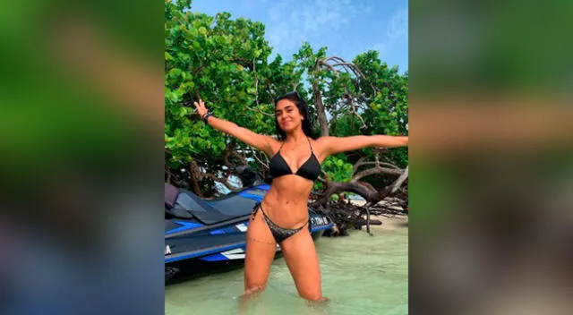 La modelo Vania Bludau se encuentra disfrutando de su soltería en Miami.