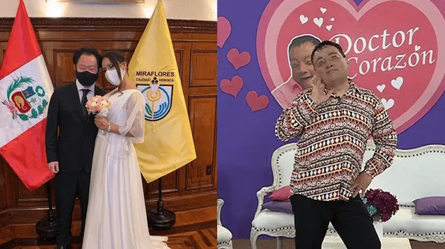 Kenji Fujimori se casó y Jorge Benavides realizará parodia.