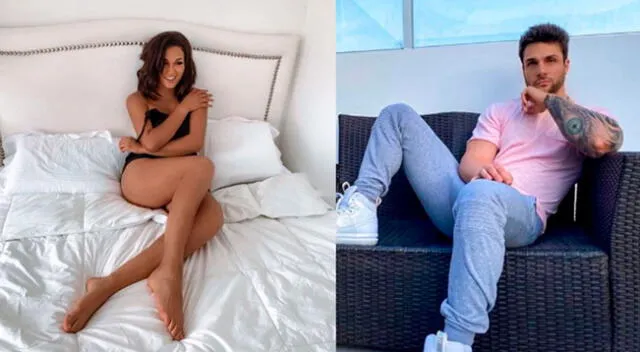 La modelo Angie Arizaga rompió su silencio, luego que Nicola Porcella afirmará que nunca se enamoró de ella.