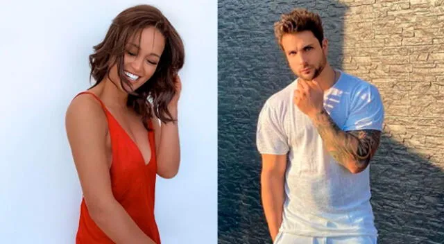 La modelo Angie Arizaga rompió su silencio, luego que Nicola Porcella afirmará que nunca se enamoró de ella.