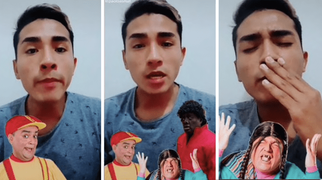 El joven sorprendió en las redes sociales con su talento para la imitación.