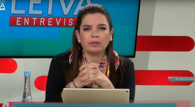 Milagros Leiva responde a las críticas tras cometer error en pleno programa en vivo de Willax TV.