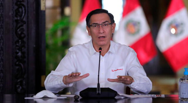 Martín Vizcarra anunció proyecto de ley que parte del Ejecutivo.