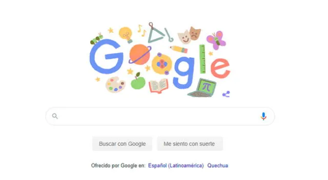 Google saluda a todos los maestros en su día.