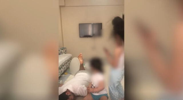 Unas pequeñas hacen broma a su papá y todos quedaron sorprendidos con la reacción, convirtiéndose viral en redes sociales.