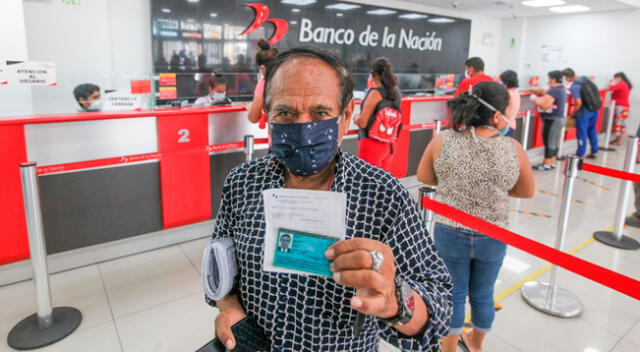 Consulta AQUÍ cuándo puedes cobrar tu pensión y gratificación en el Banco de la Nación