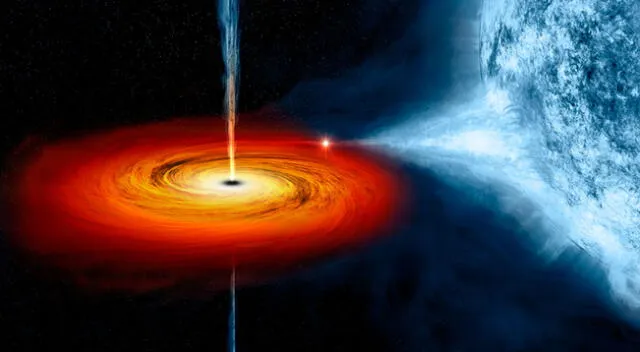 Encuentran agujero negro que devora la masa del Sol todos los días