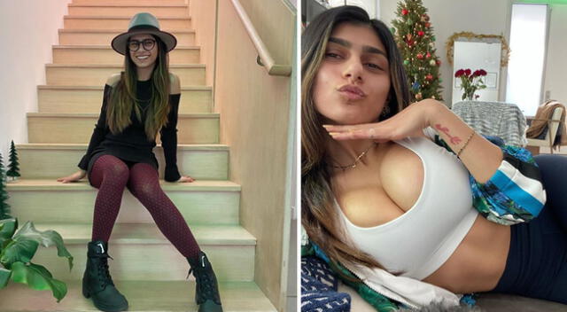 Mia Khalifa luce nueva apariencia tras operarse la nariz.