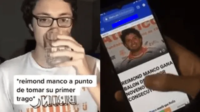 El joven desató la risa de miles de usuarios en las redes sociales.