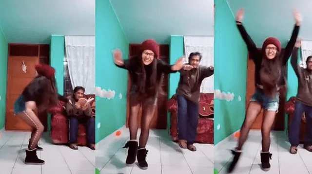 El video tuvo un rotundo éxito y la joven decidió realizar más  clips en TikTok junto a su padre con otros retos de baile para mostrar el talento de su progenitor.