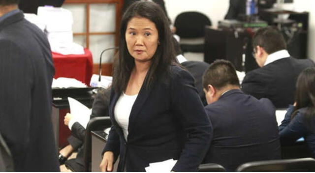 Fiscal pide revocar comparecencia por prisión contra Keiko Fujimori