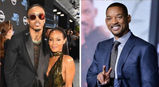 Esta fue la reacción de Will Smith tras la confesión de Jada Pinkett Smith sobre su romance con August Alsina.