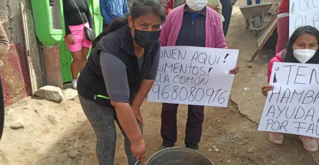 Las familias piden ayuda para poder reabrir el comedor de la zona. (Foto: María Pía Ponce/URPI-GLR).