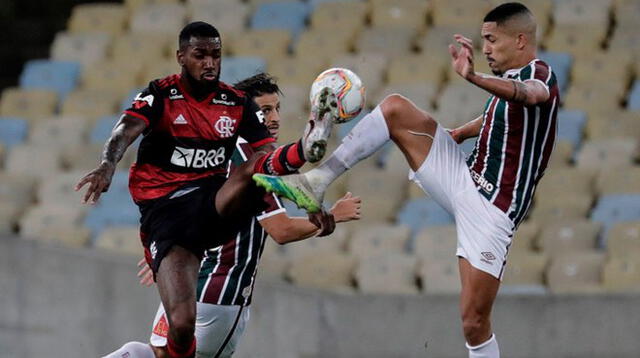 Esta vez no le fue bien al Fluminense y cayó 2-1 ante Flamengo.