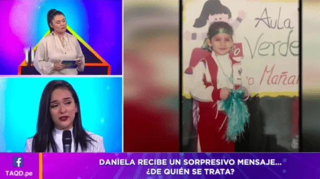 La salsera Daniela Darcourt lloró en vivo al hablar de su duro pasado pues ella y su familia tuvieron algunas carencias económicas durante su infancia.