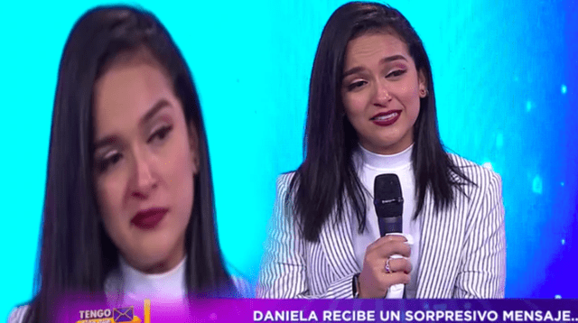 La salsera Daniela Darcourt lloró en vivo al hablar de su duro pasado pues ella y su familia tuvieron algunas carencias económicas durante su infancia.