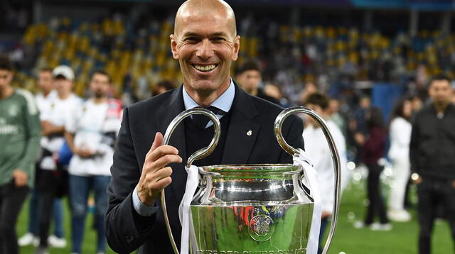 El técnico frances ZInedine Zidane es el gran artífice del título del Real Madrid.