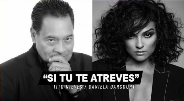 Daniela Darcourt y Tito Nieves celebran el millón de reproducciones de 'Si tú te atreves'