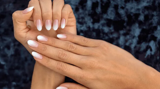 La técnica "Baby Boomer" es una de las modas en uñas que esta entrando con más fuerza.