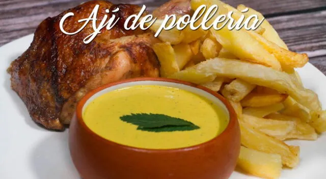 Receta de Ají de Pollería.