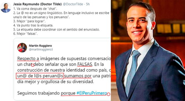 Doctor tilde corrige el post del ministro de Trabajo