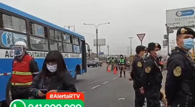 Los usuarios que no porten protectores faciales serán bajados de las unidades.