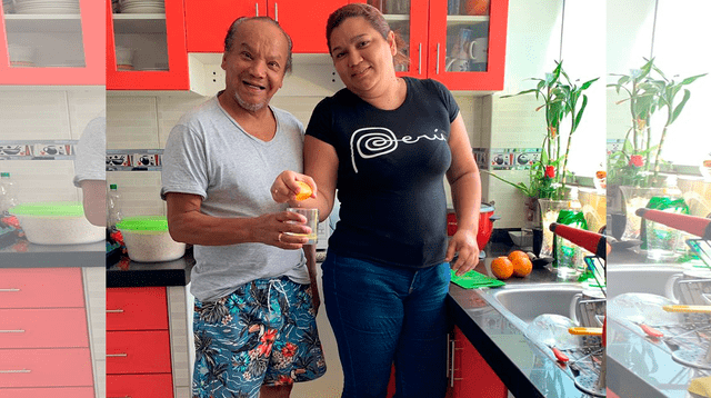 Están felices por un año más juntos