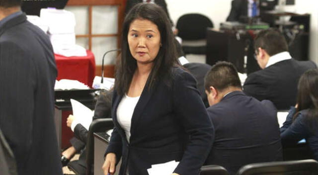 Keiko Fujimori rechazó el pedido del fiscal José Domingo Pérez.