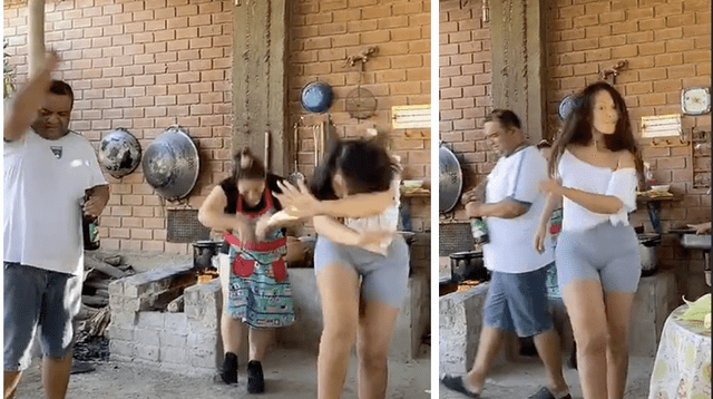 La actitud del papá con su hija desató la risa de miles en las redes sociales.