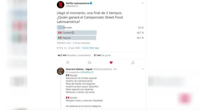 Polémico comentario del usuario mexicano generó debate en las redes sociales.