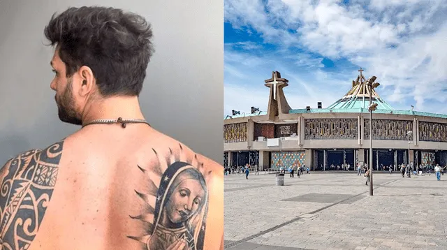 Nicola Porcella aseguró que la virgen lo ayudó a recuperarse de su lesión en Guerreros 2020, y su tatuaje demuestra su devoción a ella.