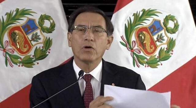 El presidente Martín Vizcarra dará su mensaje a la Nación a las 11 de la mañana.