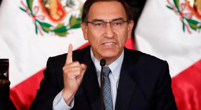 Martín Vizcarra anuncia la entrega de un nuevo bono universal.