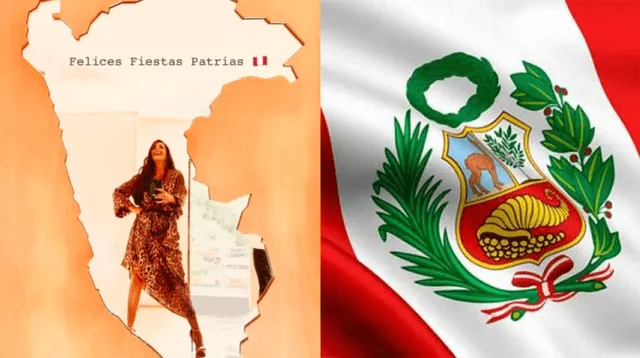 Choca Mandros, Rebeca Escribens, Paula Arias, Daniela Darcourt y demás aprovecharon en mostrar su cariño por el Perú de diferentes y peculiares maneras.