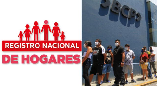 Bono familiar universal: LINK del registro nacional de hogares Reniec para inscripción de beneficiarios para cobrar bono universal 760 soles