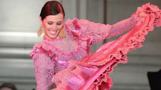 La conductora Maju Mantilla deslumbró al público al rendir homenaje al Perú con sus mejores pasos de la tradicional danza norteña, marinera.