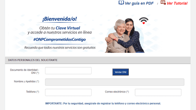 ONP retiro: consulta cómo solicitar clave virtual para ver estado de cuenta y aportes realizados