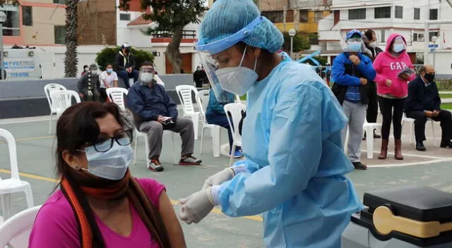 Campaña de vacunación en San Miguel.