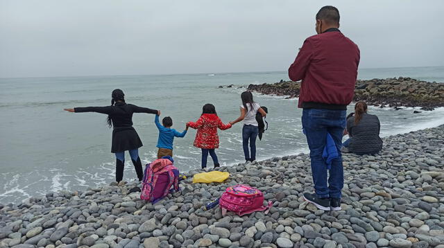 Familias acuden a las playas pese a advertencia del Minsa