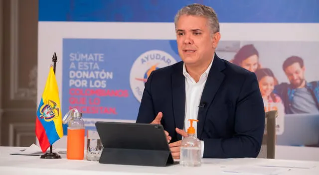 Presidente de Colombia Iván Duque.