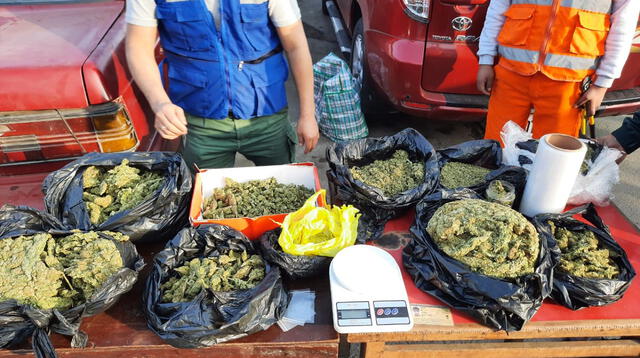 Usaban prendas del personal de serenazgo para vender la marihuana